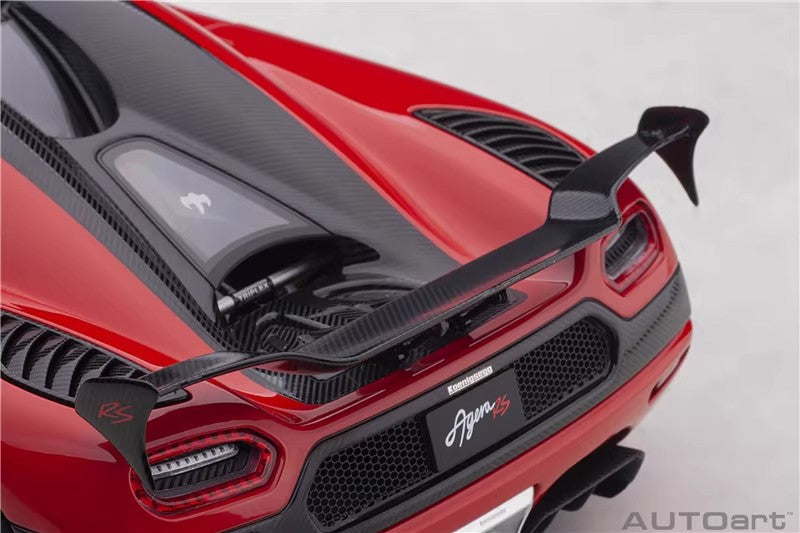 AUTOart Koenigsegg Agera RS – 1:18 Scale Model Germany (Red, Collector's Hypercar Edition)(79022)