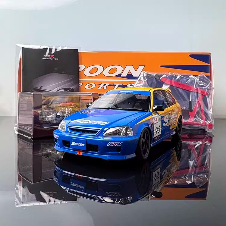 Honda Civic EK9 Type R 1:18 Die-Cast Alloy Model by MOTORHELIX