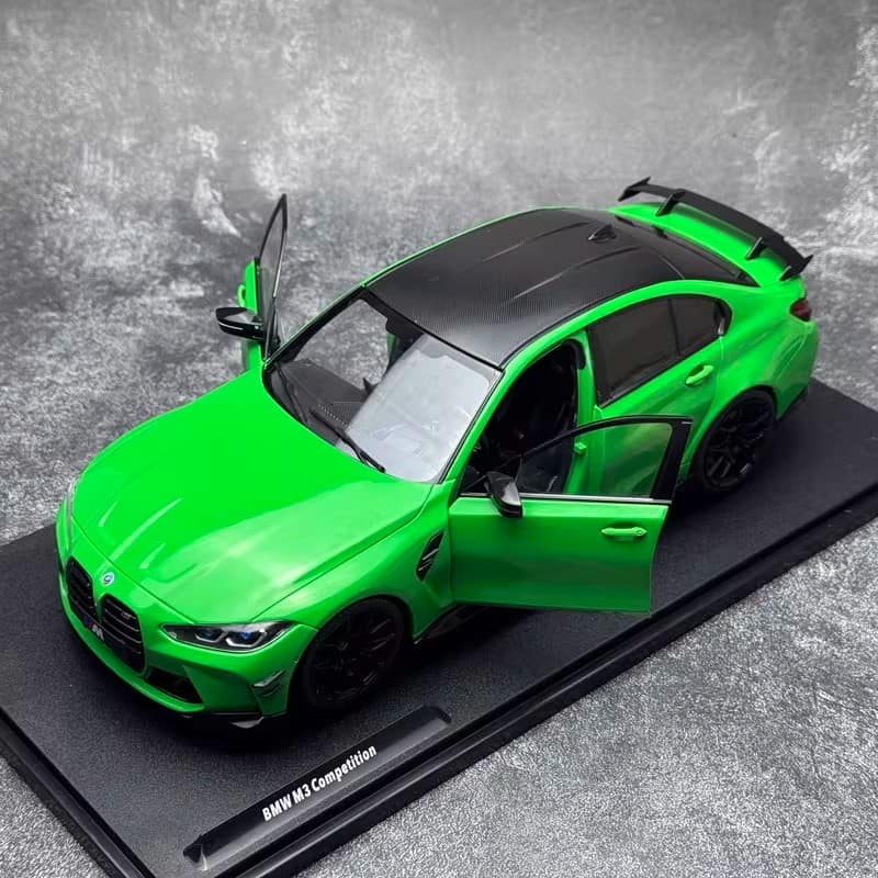 Solido 1:18 BMW M3 (G80) Performance Parts Alpine White 2024 Diecast Model 