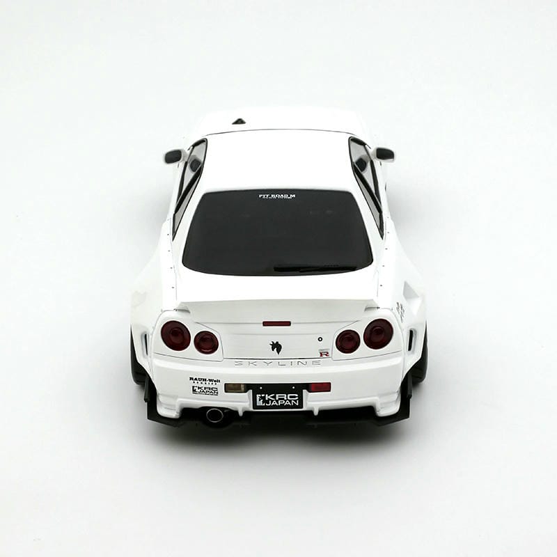 OTTO 1:18 Nissan Skyline GT-R (BNR34) Pearl White QX1 2019