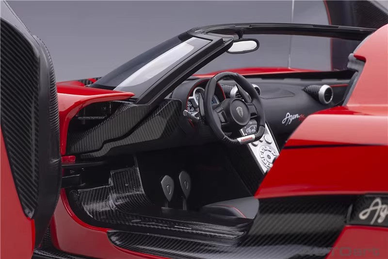 AUTOart Koenigsegg Agera RS – 1:18 Scale Model Germany (Red, Collector's Hypercar Edition)(79022)