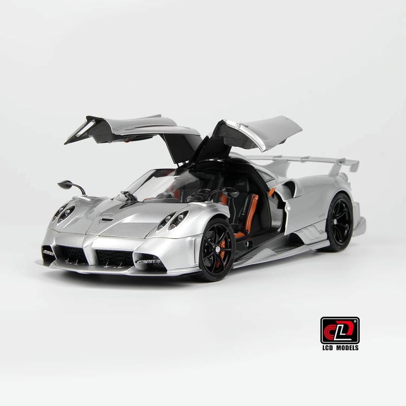 Pre-sale LCD 1:18 Pagani Imola Diecast Alloy Model Car-silver
