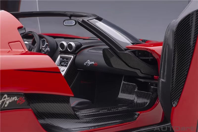 AUTOart Koenigsegg Agera RS – 1:18 Scale Model Germany (Red, Collector's Hypercar Edition)(79022)