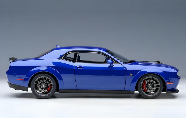 Autoart 1/18 Dodge Challenger R/T wide body Blue diecast car model
