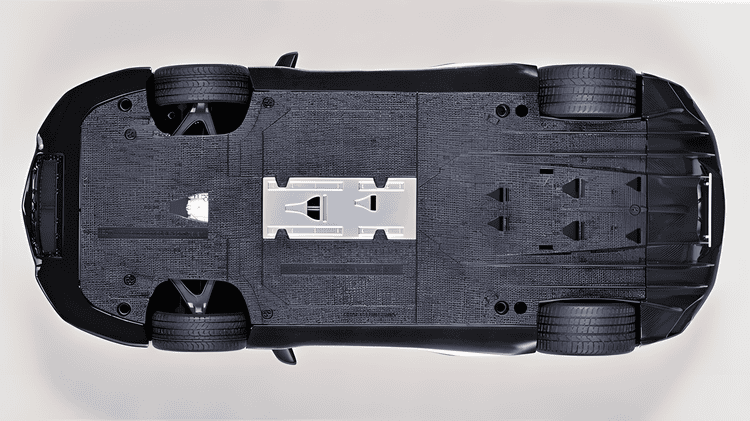 AutoArt Lamborghini Aventador SVJ 1:18 Scale Diecast Model – Diecast Supercar Collection(White)