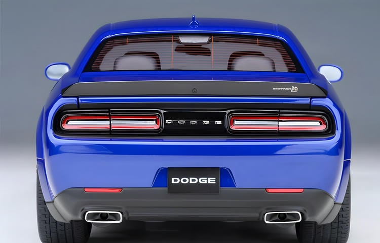 Autoart 1/18 Dodge Challenger R/T wide body Blue diecast car model