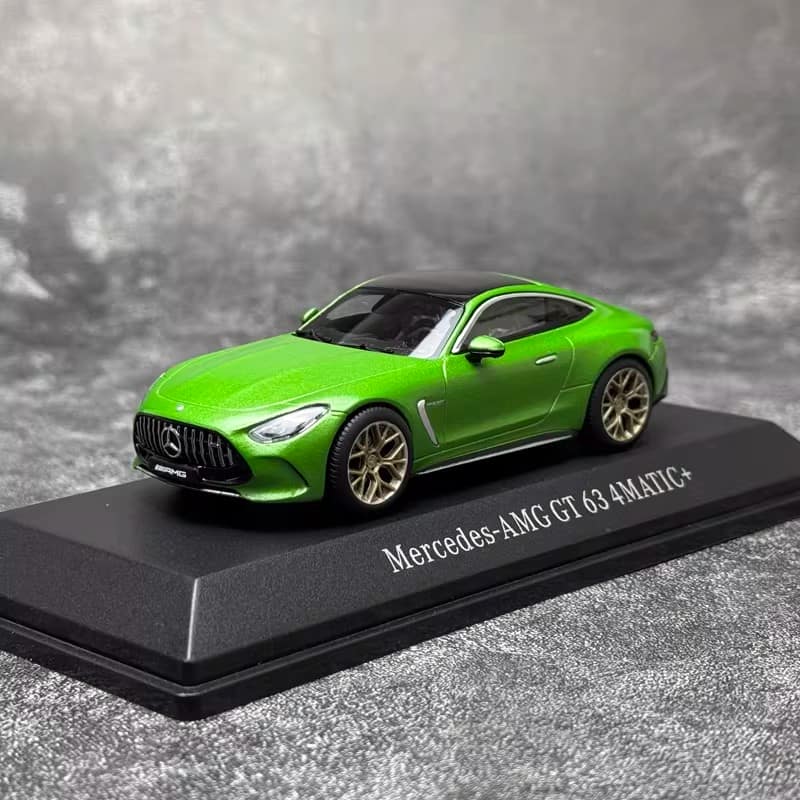 新品 1/43 iscale メルセデス AMG GT63 4マティック イエロ iScale 1:43 Mercedes-AMG GT63 4MATIC 2021 Diecast Model – YX car model