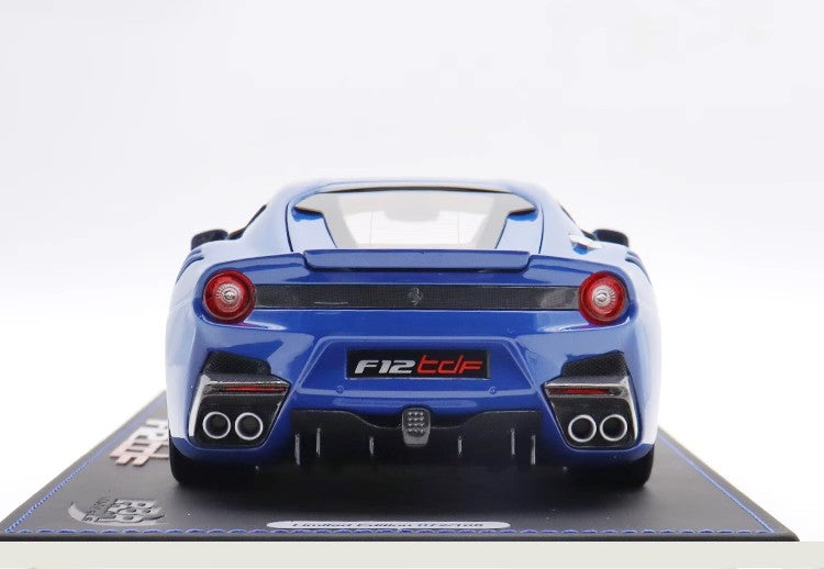 For Ferrari F12 TDF Italy BBR 1:18 sports car simulation alloy full open car model