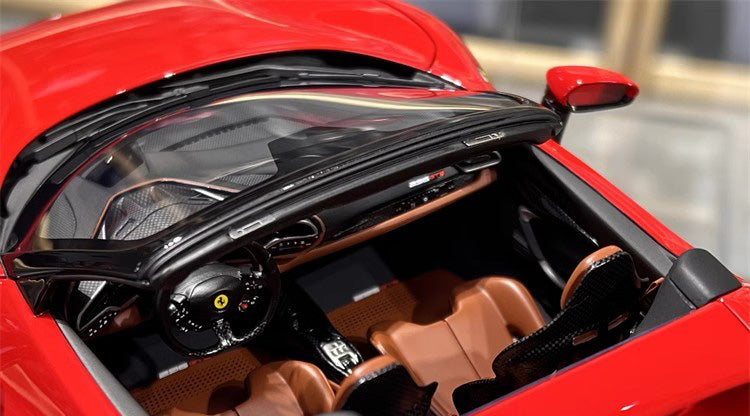 BBR 1/18 For Ferrari 296 GTS Supercar Collection Limited Edition Resin Static Model