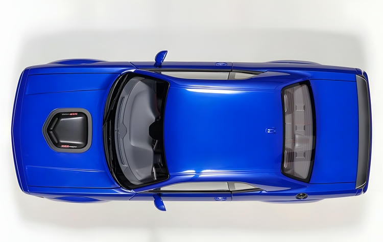 Autoart 1/18 Dodge Challenger R/T wide body Blue diecast car model