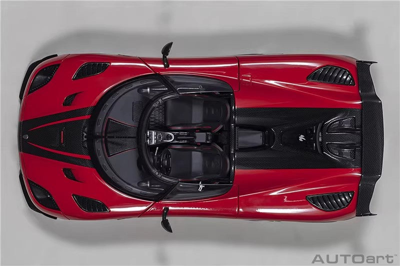 AUTOart Koenigsegg Agera RS – 1:18 Scale Model Germany (Red, Collector's Hypercar Edition)(79022)