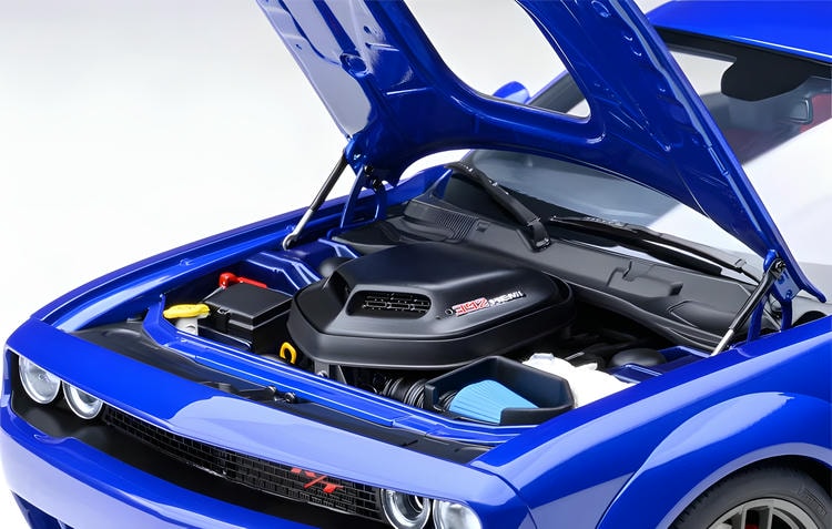 Autoart 1/18 Dodge Challenger R/T wide body Blue diecast car model
