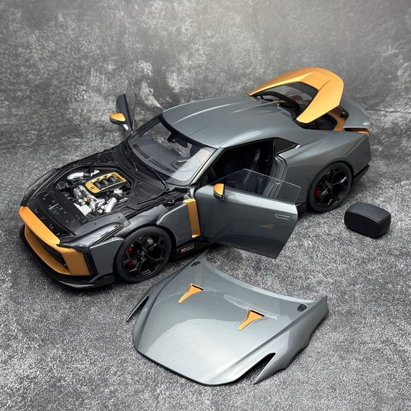 AUTOart Nissan GT-R50 by Italdesign – 1:18 Scale Model (Full Opening, Multi-Color Collector’s Edition)