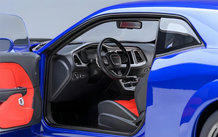 Autoart 1/18 Dodge Challenger R/T wide body Blue diecast car model