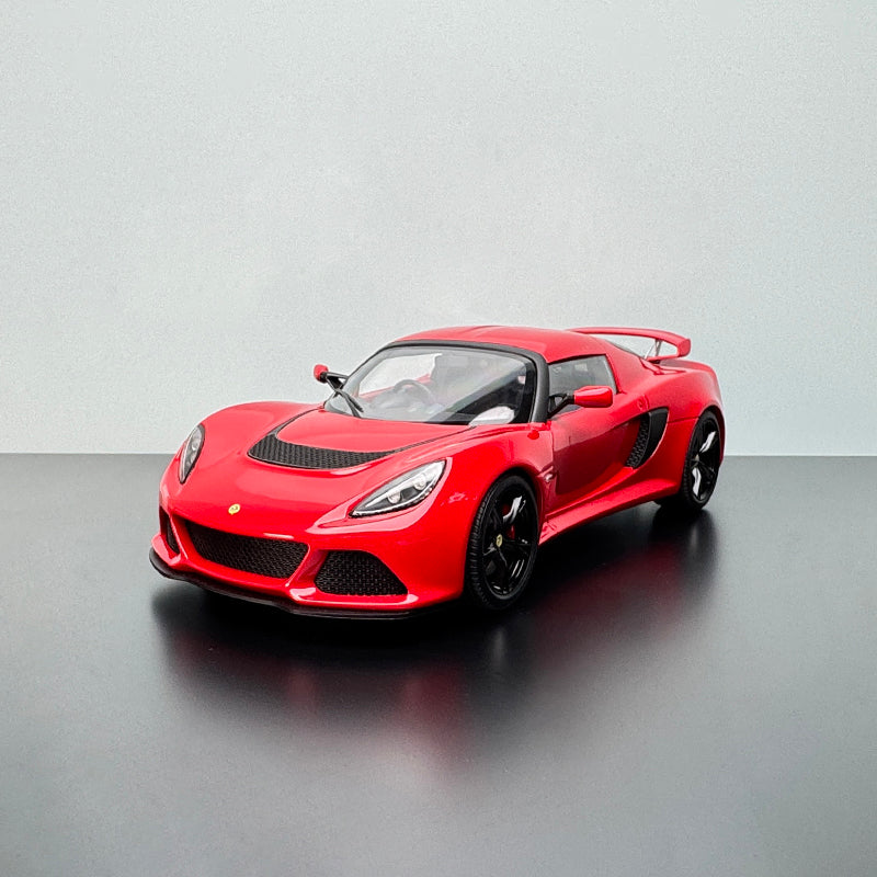 AutoArt Lotus Exige S 1:18 Scale Alloy Diecast Model – Interactive Red Edition