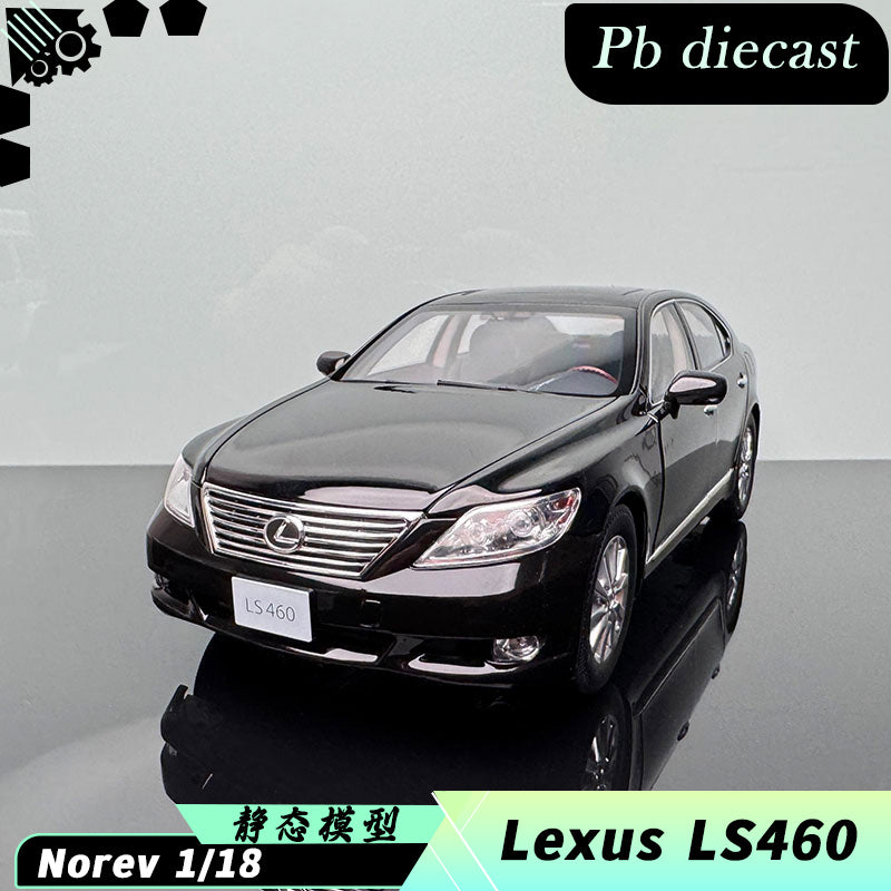 Norev 1/18 Lexus LS460 black die-cast car model collection car model