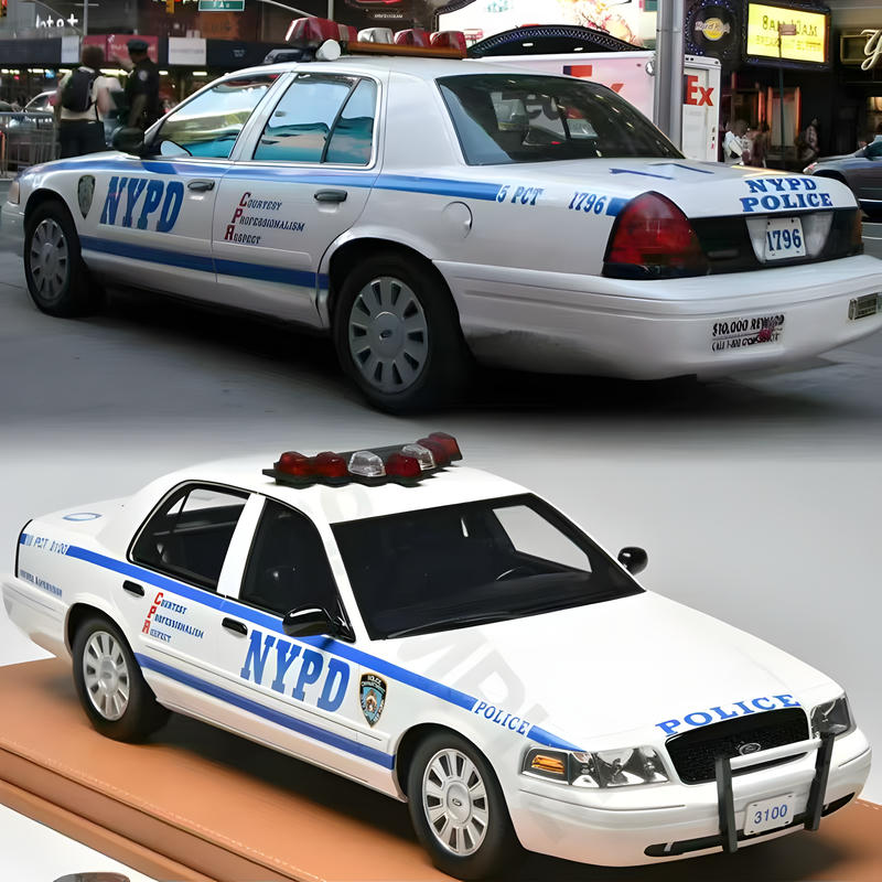 Vehicle Art 1/18 Ford Crown Victoria Resin Car Model
