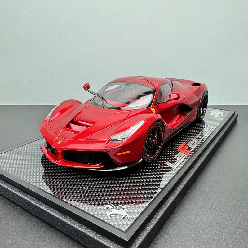 BBR 1:18 Ferrari LaFerrari Lewis Hamilton Edition – Red Metallic Diecast Collectible