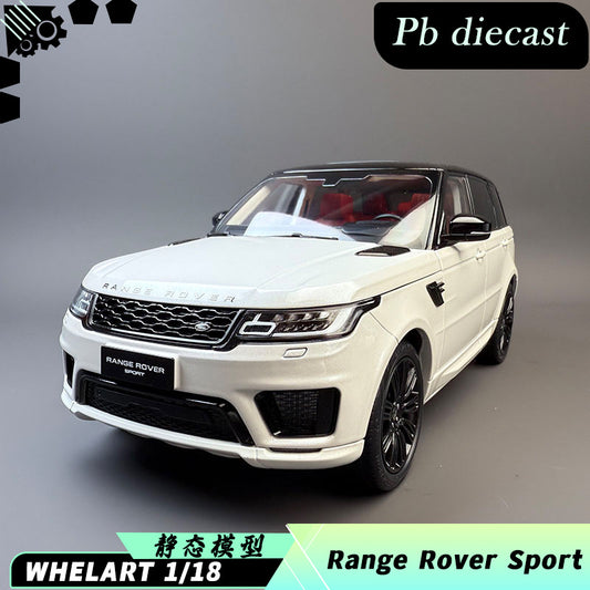 Whelart 1:18 Land Rover Range Rover Sport Diecast Car-White