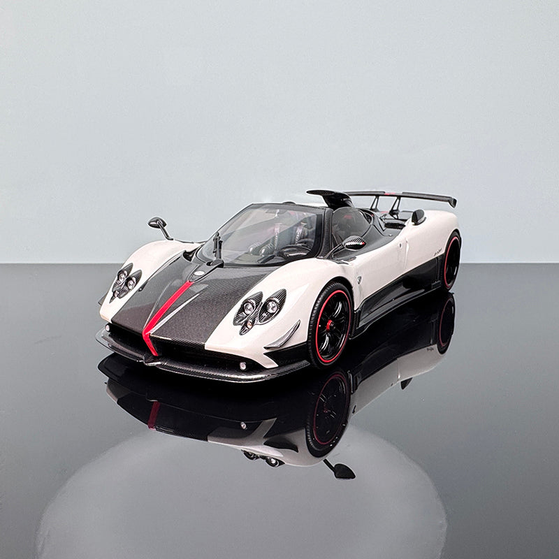 Почти настоящая 1:18 Zonda Cinque Convertible Модель легкосплавного автомобиля Полностью открытая дополненная реальность