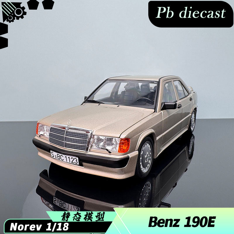 NOREV 1/18 Mercedes Benz 190E 2.3-16 small tail 1984 diecast car model classic car