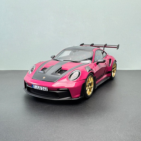 Porsche 911 GT3 RS 1:18 Diecast Model by NOREV (Shock-Absorbing Wheels Edition)