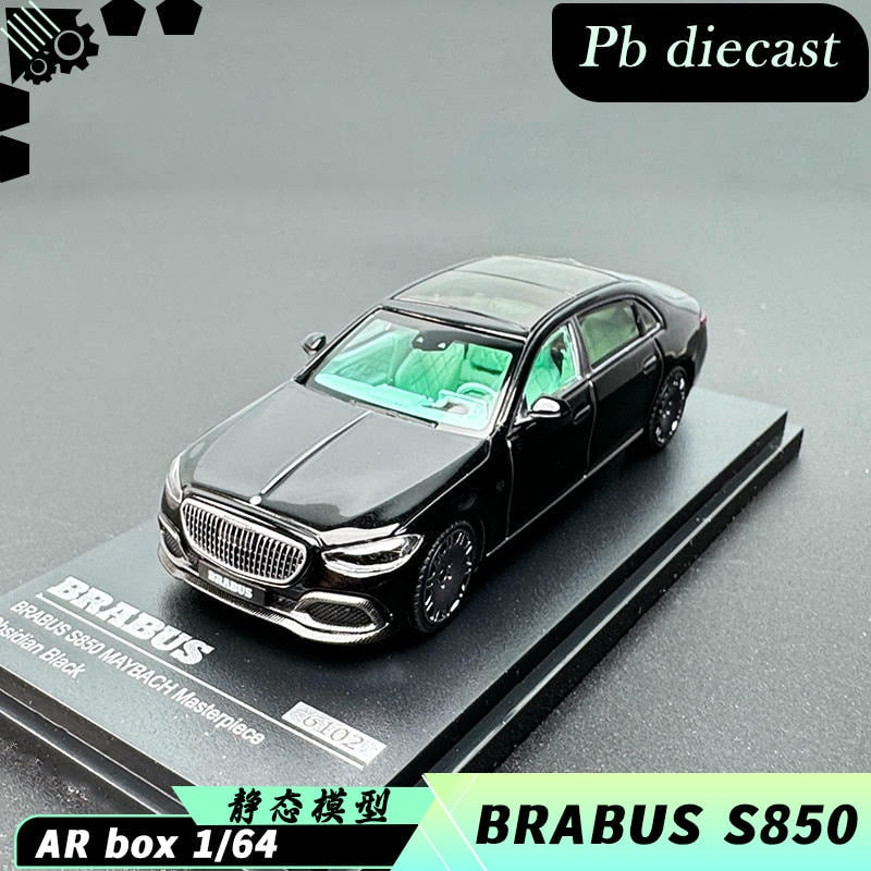 AR Box 1:64 Brabus S-Class 7th Gen “S 850” Maybach Masterpiece – Diecast Alloy Collectible