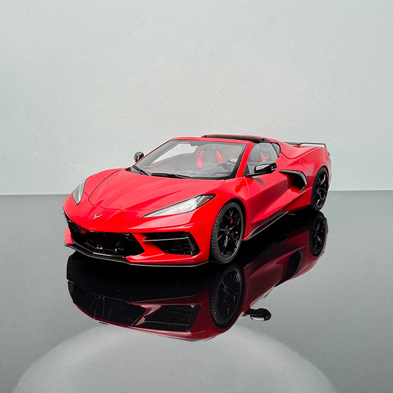 AutoArt Chevrolet Corvette C8 1:18 Scale Diecast Model – Interactive Collectible