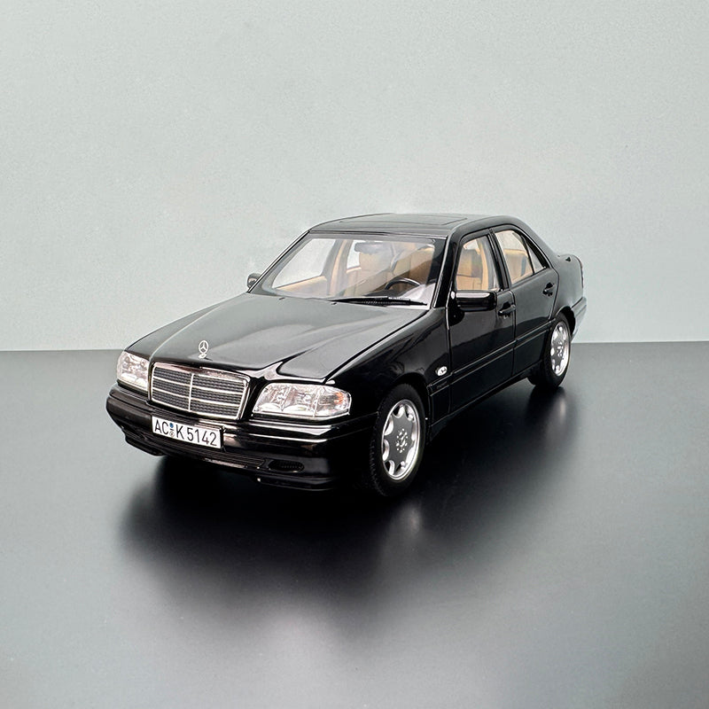 Norev Mercedes‑Benz C‑Class 1:18 Scale Diecast Model (Ref 183373) – Interactive Black Edition