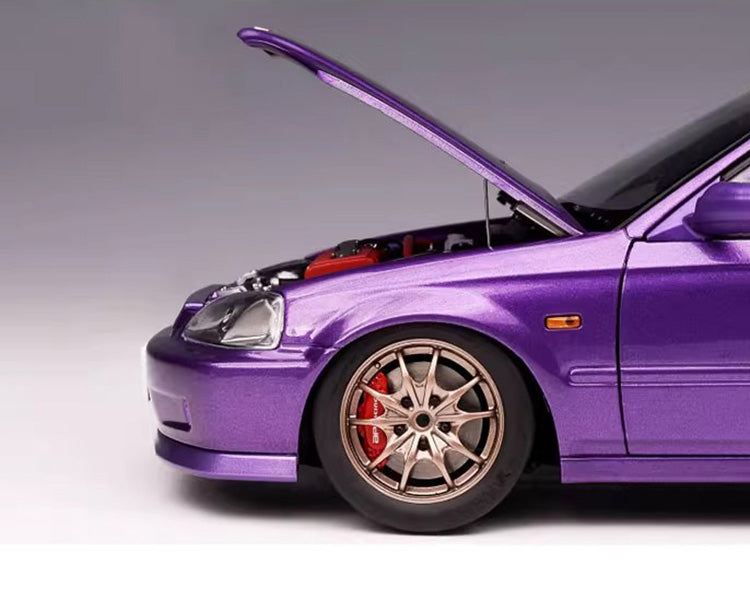 MH Honda Civic EK9 1:18 Alloy Diecast Model Car