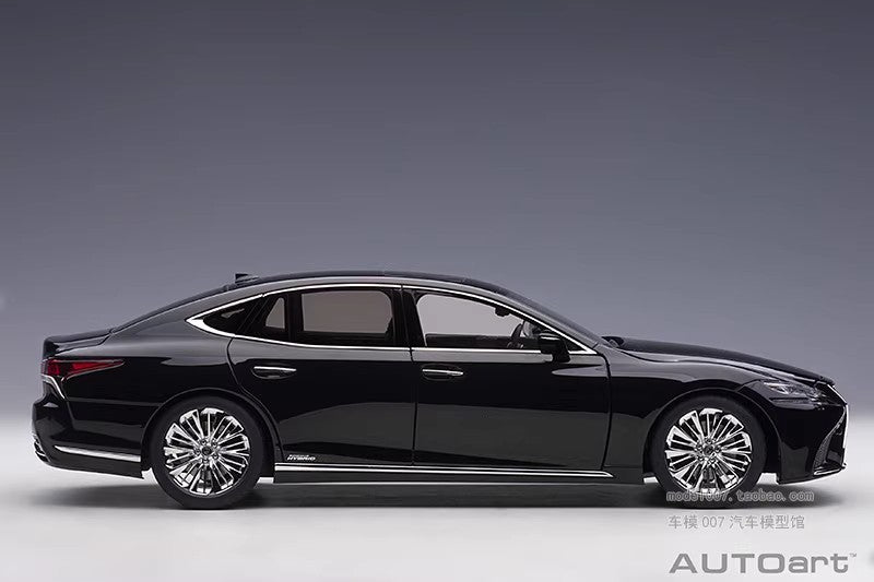 AUTOart Lexus LS500 – 1:18 Scale Model (Black, White, – Premium Executive Sedan Replica)(78868)(78866)