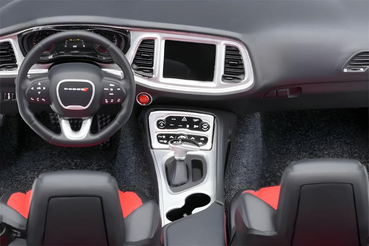 Autoart 1/18 Dodge Challenger R/T wide body Blue diecast car model