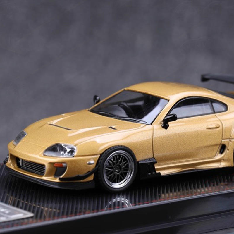 IG Ignition Model 1:64 Toyota Supra (JZA80) RZ — Gold