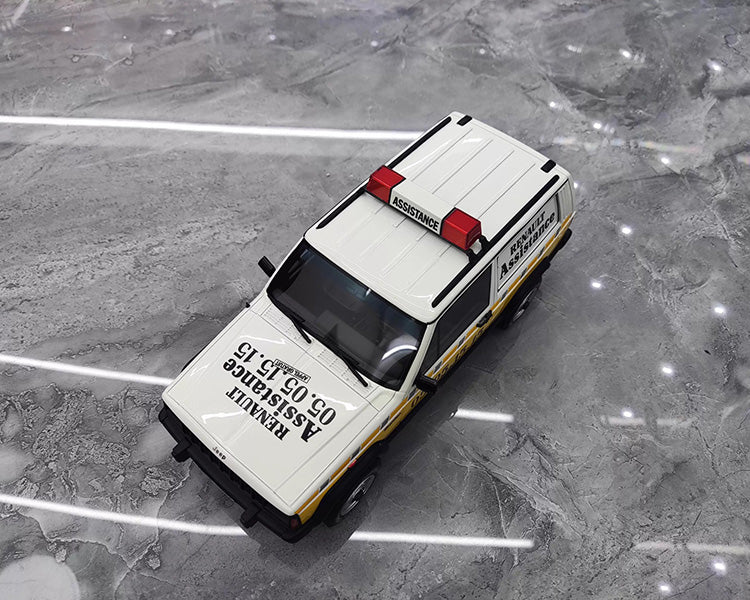 OTTO 1:18 Jeep Police Edition Resin Collectible Model Car