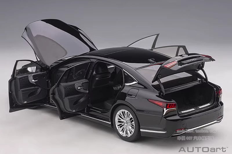 AUTOart Lexus LS500 – 1:18 Scale Model (Black, White, – Premium Executive Sedan Replica)(78868)(78866)