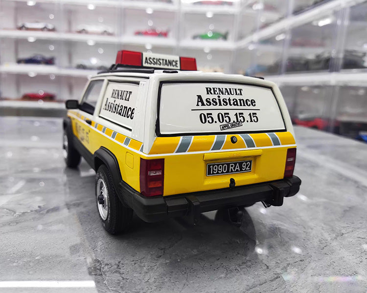 OTTO 1:18 Jeep Police Edition Resin Collectible Model Car