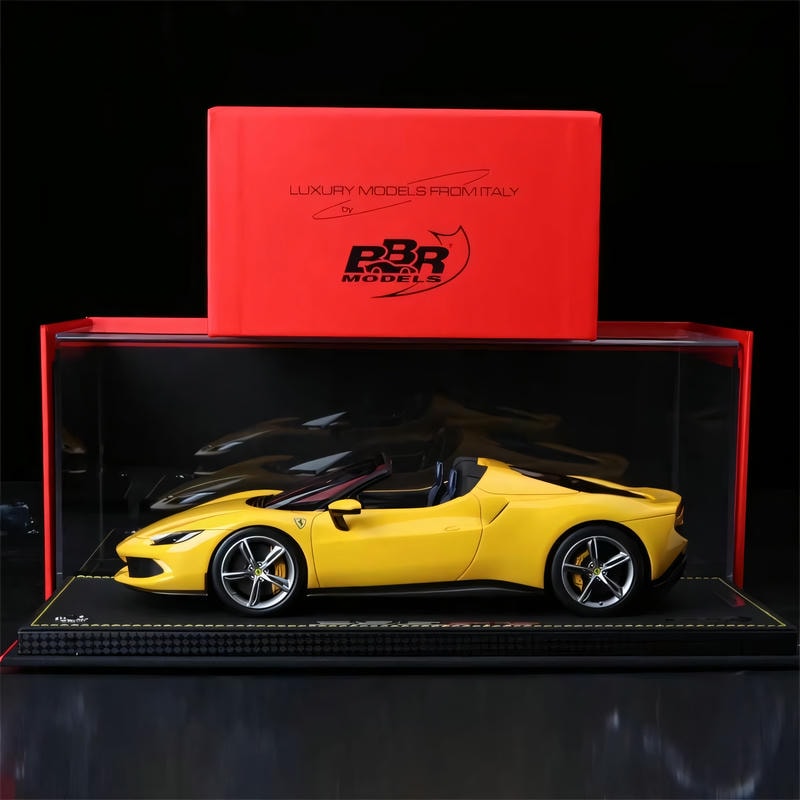 BBR 1/18 For Ferrari 296 GTS Supercar Collection Limited Edition Resin Static Model