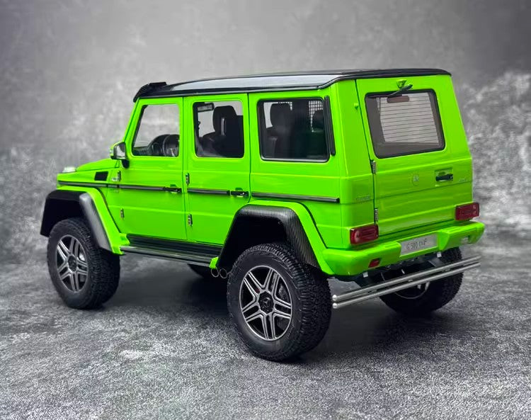Mercedes-Benz G500 4×4² (2016) – 1:18 Scale Model by AUTOart (Full Open, High-Clearance Off-Road Icon)