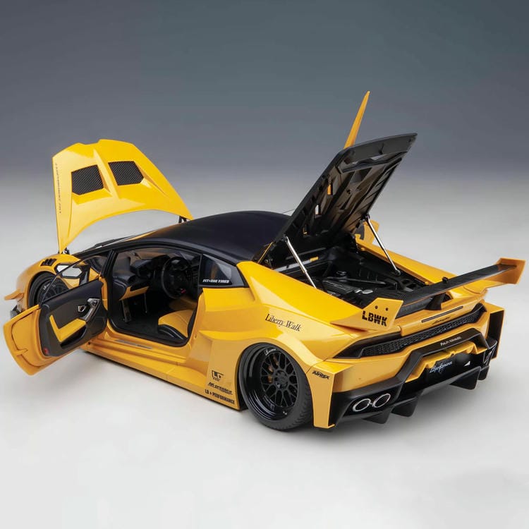 Lamborghini Huracán GT Silhouette Wide Body – 1:18 Scale Model (Full Opening, Multi-Color Series)