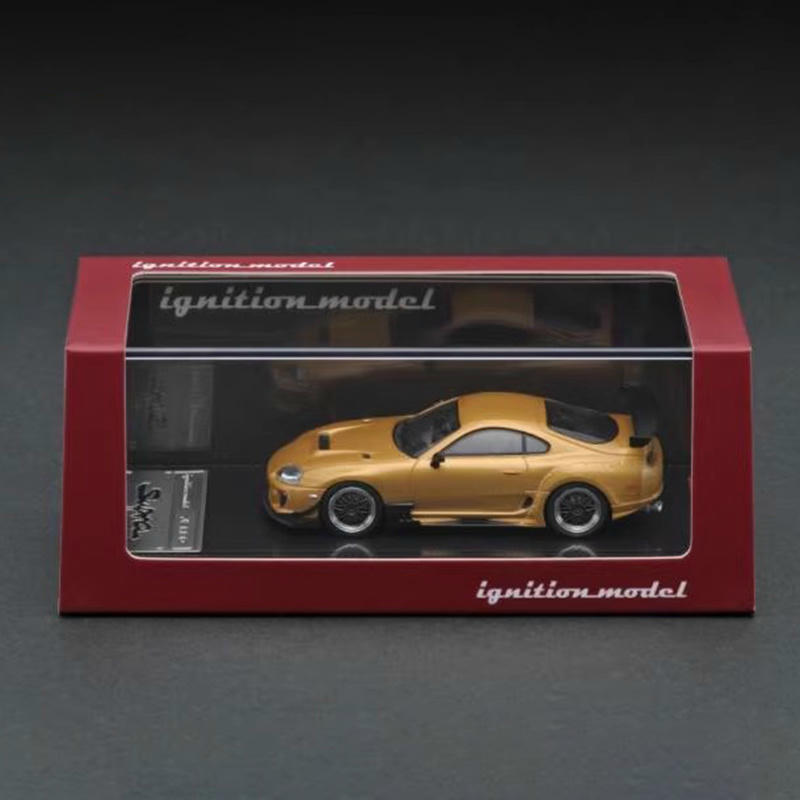IG Ignition Model 1:64 Toyota Supra (JZA80) RZ — Gold