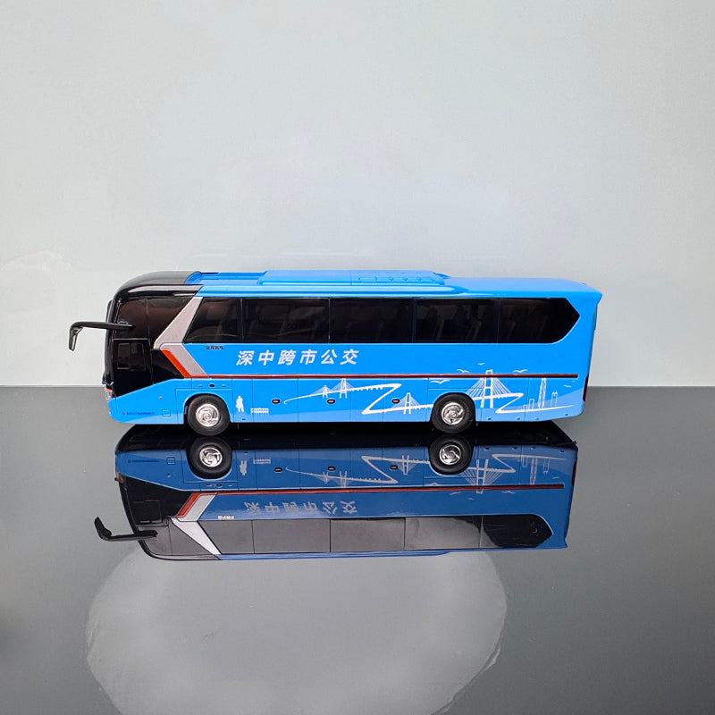 King Long Longwei II 1:38 Scale Alloy Diecast Bus Model – Luxury Interactive Collectible