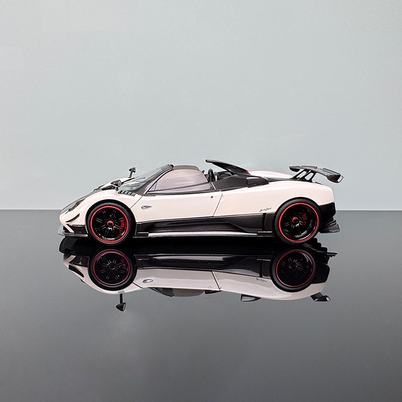 Почти настоящая 1:18 Zonda Cinque Convertible Модель легкосплавного автомобиля Полностью открытая дополненная реальность