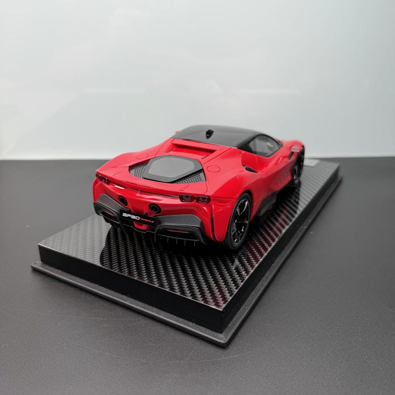 Vehicle Art 1:18 SF90 Resin Model – Limited Edition Prancing Horse Masterpiece