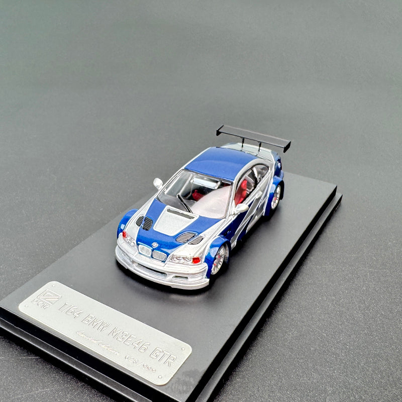 DCM 1:64 BMW M3 GTR E46 – Limited Edition Alloy Diecast Model (999 Units Worldwide)