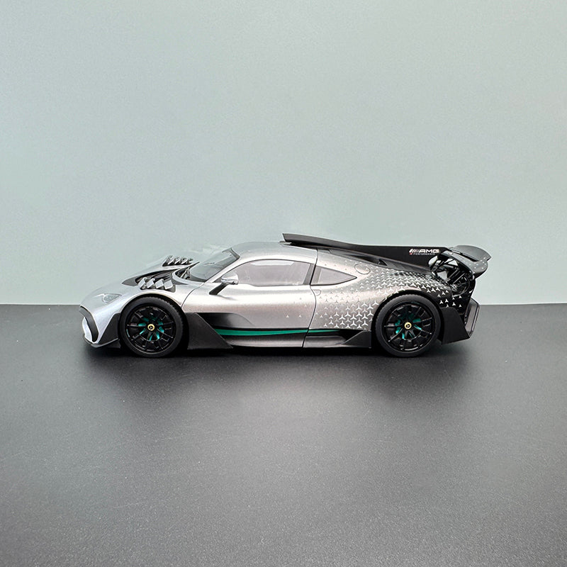 Mercedes-Benz AMG ONE 1:18 Die-Cast Alloy Model by NZG (Starlight Paint)