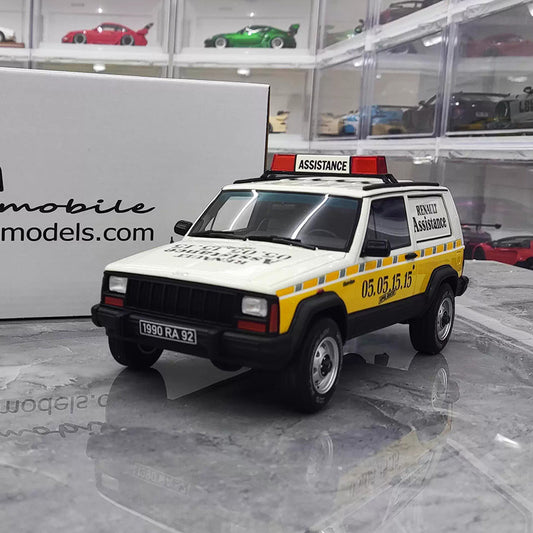 OTTO 1:18 Jeep Police Edition Resin Collectible Model Car