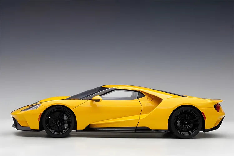 Autoart 1/18 Ford GT 2017 Yellow Diecast car model Collectible Car Models