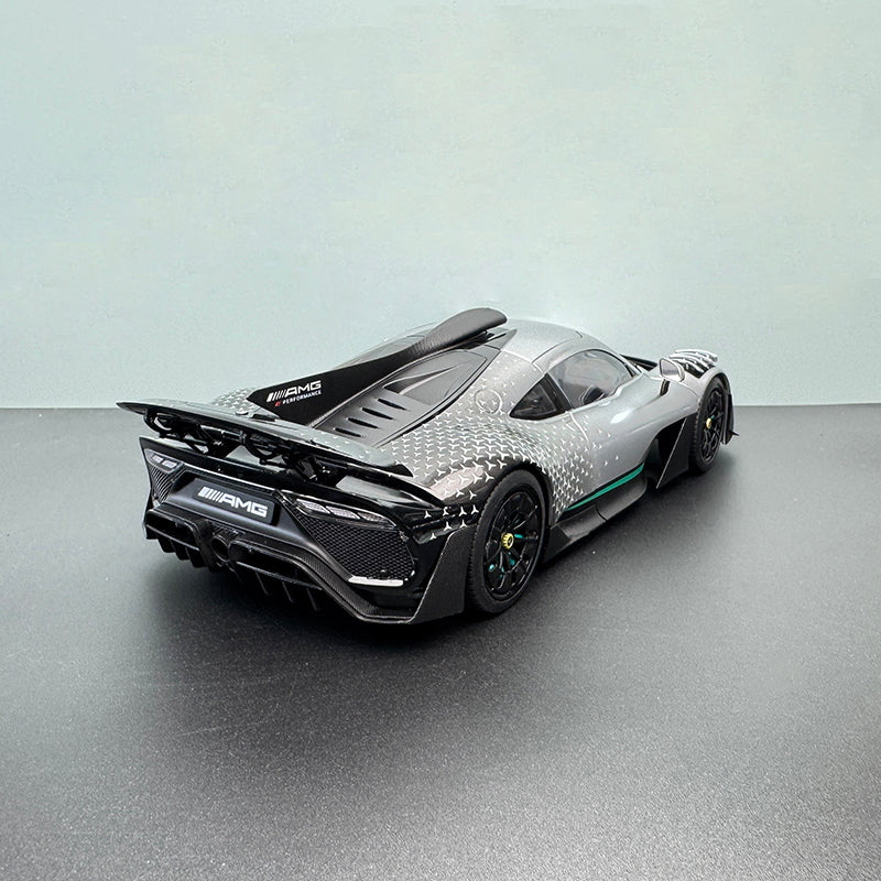 Mercedes-Benz AMG ONE 1:18 Die-Cast Alloy Model by NZG (Starlight Paint)