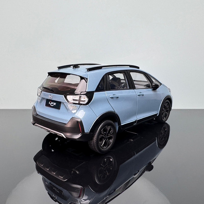 Honda LIFE Diecast Model – 1:18 Scale Interactive Collectible (Blue)