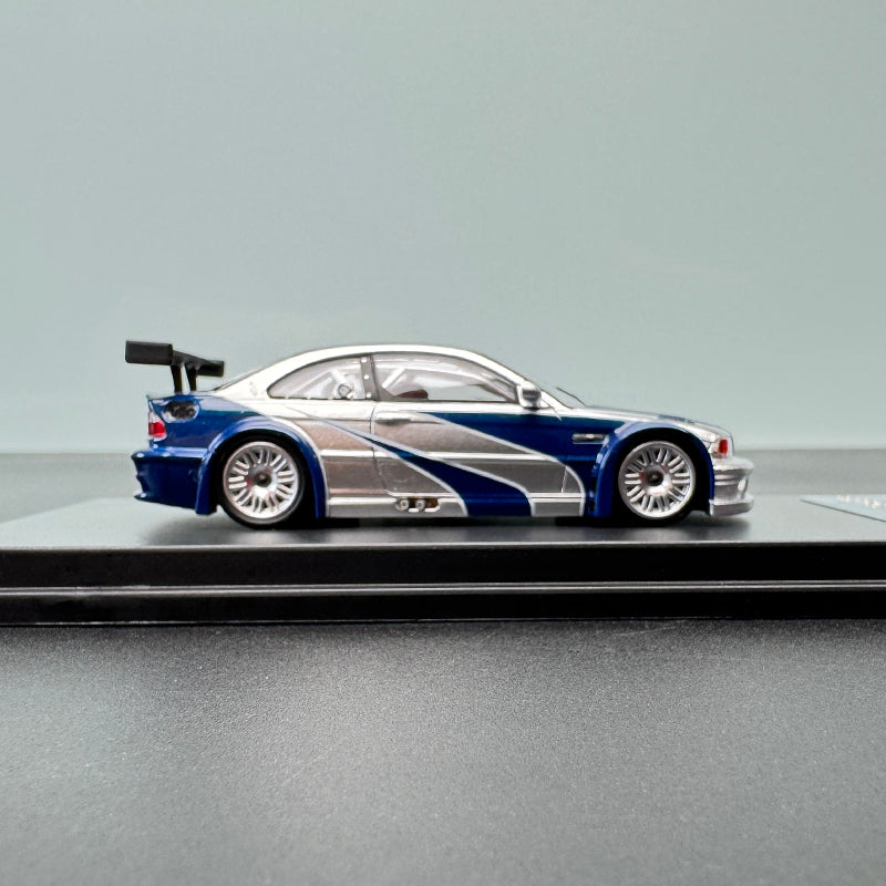 DCM 1:64 BMW M3 GTR E46 – Limited Edition Alloy Diecast Model (999 Units Worldwide)